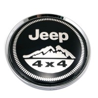 Изображение товара Колпачки на диски Jeep 4x4 65/60/12 черный