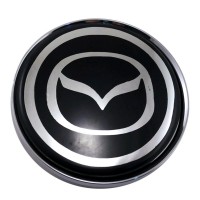 Изображение товара Колпачки на диски 62/56/8 со стикером Mazda черный