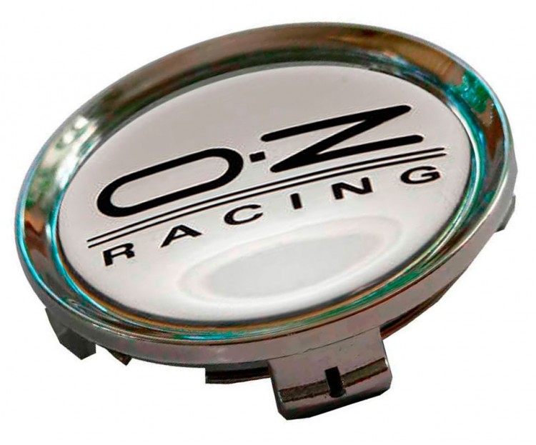 Заглушка ступицы диска Oz Racing 74/69/12 черный хром  