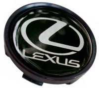 Изображение товара Колпачок ступицы Lexus 54/49/10 черный 