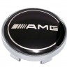 Колпачок на диски Mercedes Amg 60/56/9 черный 