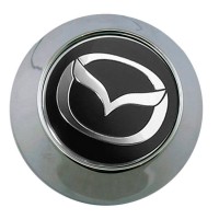 Изображение товара Колпачок на диски Mazda 64/60/6 хромированный конус