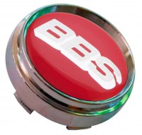 Изображение товара Заглушка ступицы BBS 66/62/9 хром красный 