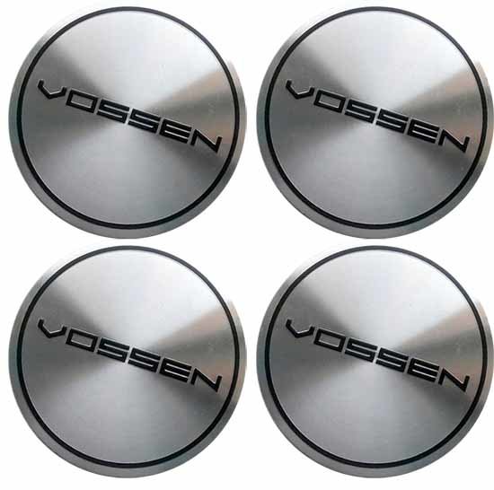 Наклейки на диски Vossen silver сфера 65 мм