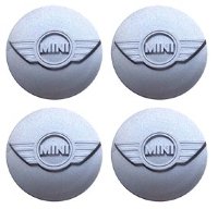 Изображение товара Наклейки на диски Mini 3D пластик 60 мм silver