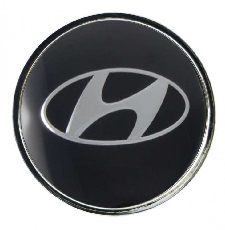 Колпачок ступицы Hyundai (63/59/7) черный 