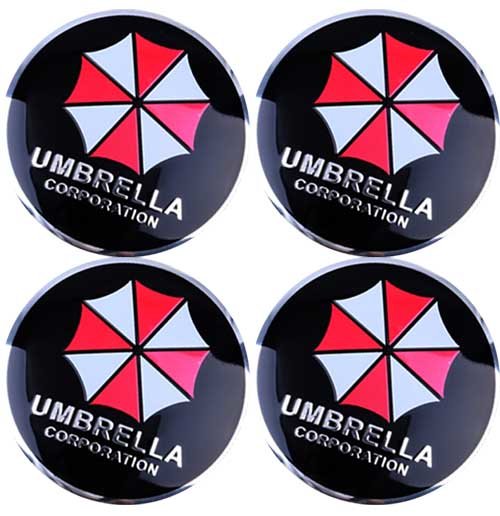 Наклейки на диски Umbrella сфера 65 мм