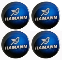 Изображение товара Наклейки силиконовые Hamann 60 мм черно-бело-синие 