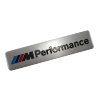 Металлический тонкий значок BMW M Perfomance 120*26 мм