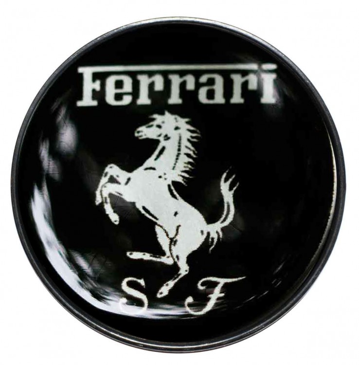 Колпачок центральный Ferrari 60/55.5/8 черный 