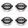 Наклейки на диски Nissan 60 мм юбка steel 