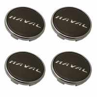 Изображение товара Колпачки на диски Haval 69/64/10 хром и графит