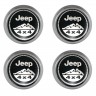 Колпачки на диски ВСМПО со стикером Jeep 4x4 74/70/9 хром 