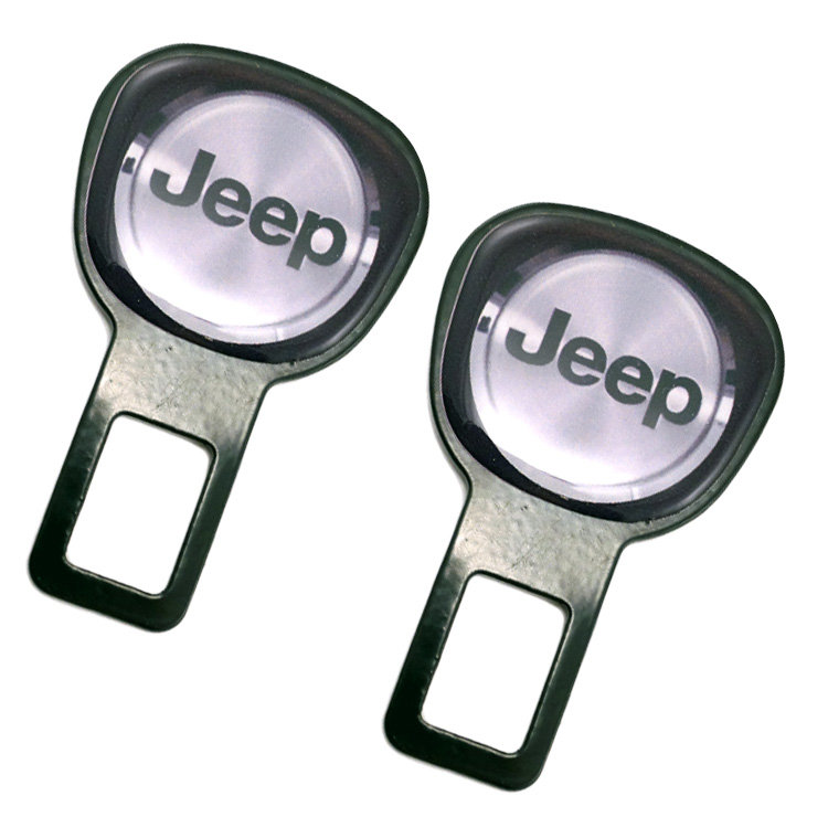 Заглушка ремня безопасности с логотипом Jeep силикон new