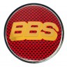 Колпачок ступицы BBS (63/59/7) красный карбон желтый 