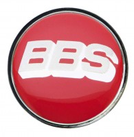 Изображение товара Колпачок ступицы BBS (63/59/7) хром красный 