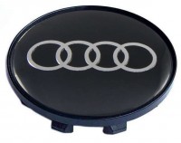 Изображение товара Колпачок на литые диски Audi 58/50/11 черный 