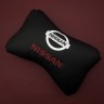 Подушка на подголовник из экокожи Nissan