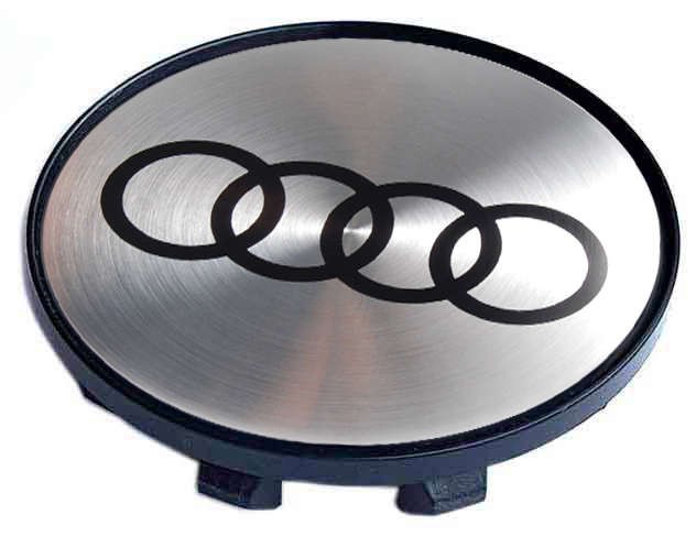 Колпачок на литые диски Audi 58/50/11 хром 