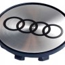 Колпачок на литые диски Audi 58/50/11 хром 