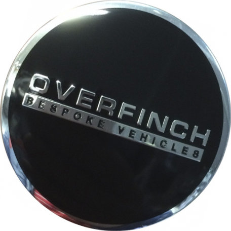 Колпачок на диски LAND ROVER OVERFINCH 63/47/9 черный-хром
