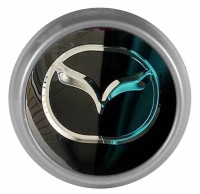 Изображение товара Заглушка на диски Mazda 74/70/9 черный
