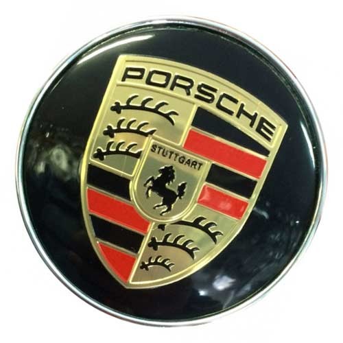 Заглушка ступичная Porsche 65/56/10 черная