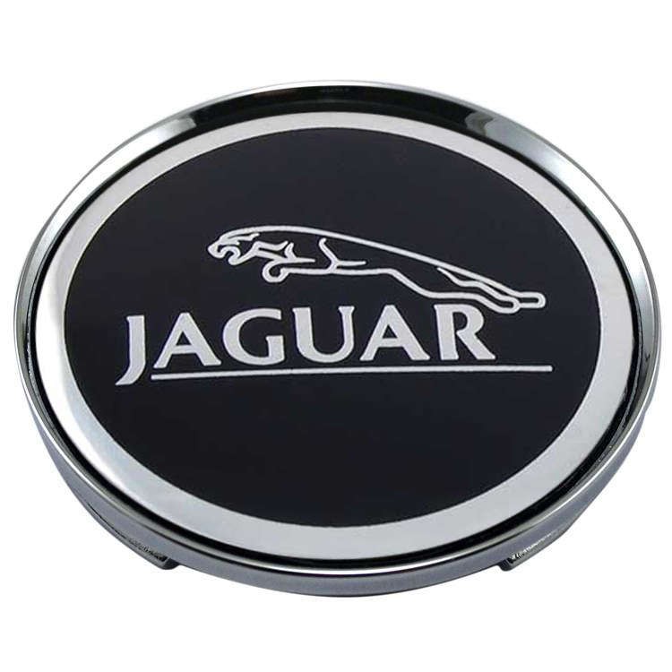Колпачки на диски Jaguar 65/60/12 черный