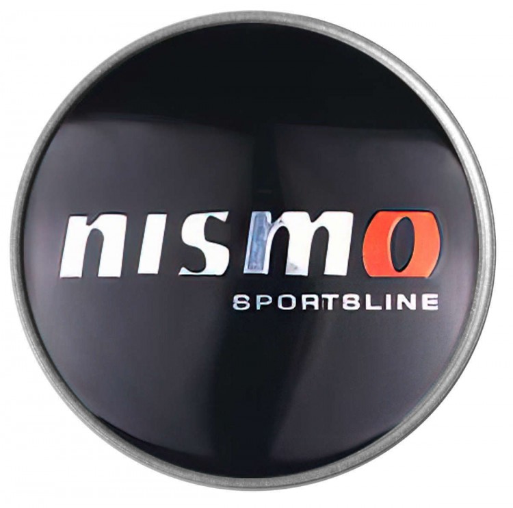 Колпачок на диски Nissan Nismo 60/55/7 черный