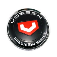 Изображение товара Колпачки на диски 62/56/8 со стикером Vossen черный