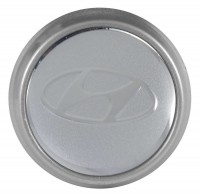 Изображение товара Колпачки на диски ВСМПО со стикером Hyundai 74/70/9 хром 