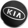 Колпачок на диски KIA AVTL  60|56|10 черный-хром