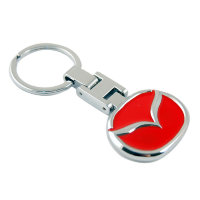 Изображение товара Mаzda брелок красный+хром 