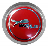 Изображение товара Заглушка на диски Ford Wolf Motorcraft 74/70/9 красный