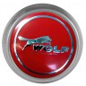 Заглушка на диски Ford Wolf Motorcraft 74/70/9 красный