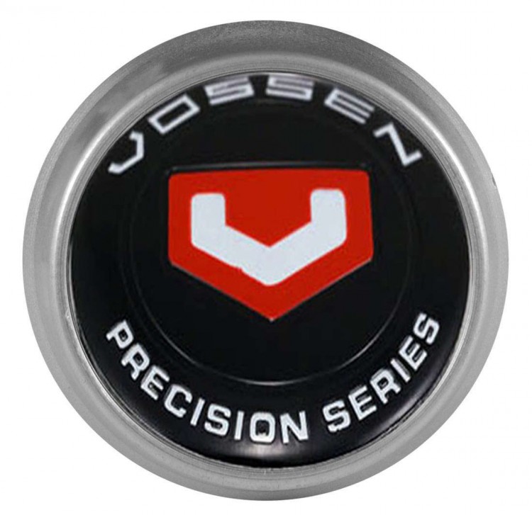 Колпачки на диски ВСМПО со стикером Vossen Precision 74/70/9 черный 