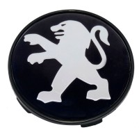 Изображение товара Колпачок на диски Peugeot 68/62.5/9 black 