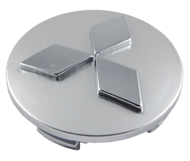 Колпачок на диски Mitsubishi 60/54/9 серебро-хром XW0610-8
