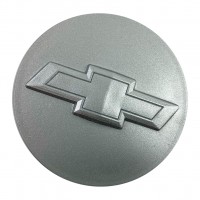 Изображение товара Колпачок на диски Chevrolet 66/62/12 серебристый