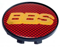 Изображение товара Колпачок на литые диски BBS 58/50/11 красный желтый