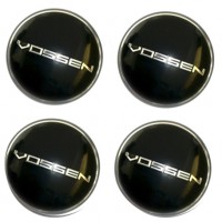 Изображение товара Наклейки на диски Vossen 54 мм сфера black