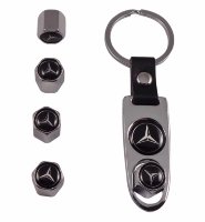 Изображение товара Колпачки на ниппель Mercedes с брелком