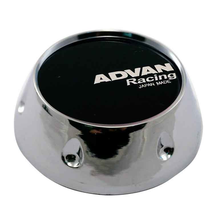 Колпак на диски КиК Advan Racing 62/55/6 конус хром