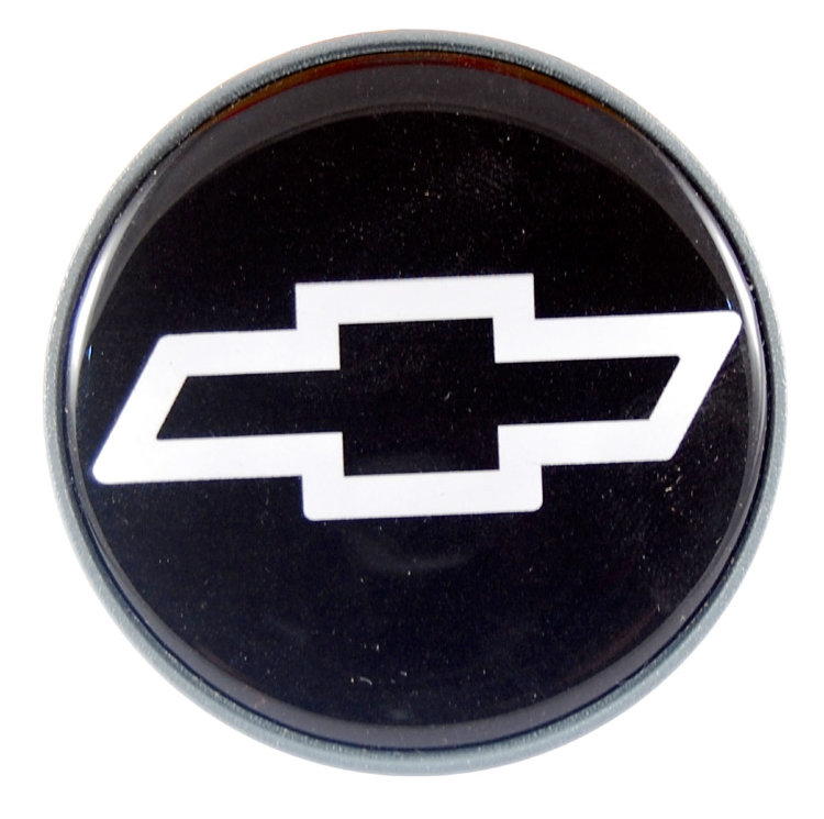 Колпачок на диски Chevrolet 59/56/10 черный,белый league 
