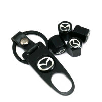 Изображение товара Ниппельные колпачки с брелком Mazda black