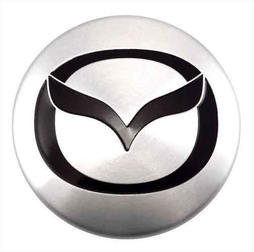 Заглушка диска Mazda 59/56/10 league стальной стикер 