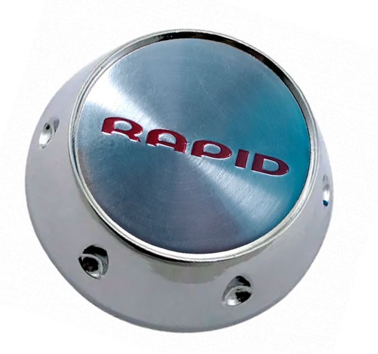 Колпак на диски Rapid 62/55/6 конус хром