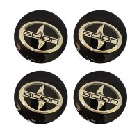 Изображение товара Наклейки на диски Scion black сфера 65 мм линза