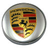 Колпачок на диски Porsche 60/56/9 серебро хром