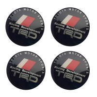 Изображение товара Наклейки на диски TRD 65 мм линза 